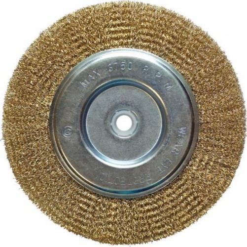 Щетка для УШМ Biber 70 999 дисковая 200мм с переходниками тов-170435