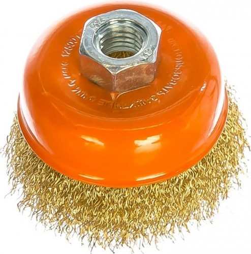 Щетка для УШМ КРАТОН чашечная d75 мм M14 1 11 02 004