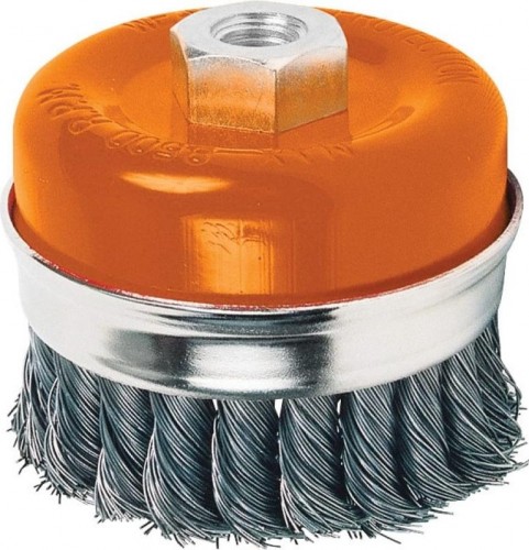 Щетка для УШМ КРАТОН чашечная усиленная d80 мм M14 1 11 02 002