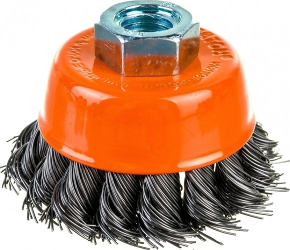 Щетка для УШМ КРАТОН чашечная усиленная d65 мм M14 1 11 02 001