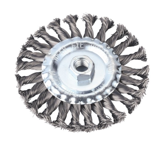 Щетка для УШМ КРАТОН дисковая (круч. проволока 0,5 мм) d115 мм М14 1 11 02 023