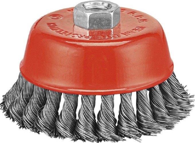 Щетка для УШМ P.I.T. APLS12-R125 чашечная витая 125x0.5мм