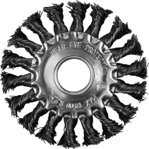 Щетка для УШМ P.I.T. APLS12-T125 витая дисковая 125x0,5мм