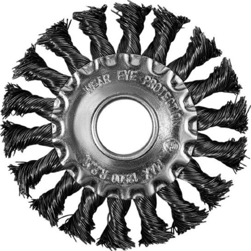 Щетка для УШМ P.I.T. APLS12-T100 витая дисковая 100x0,5мм