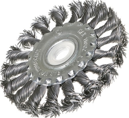 Щетка для УШМ Sturm 5 240 701 витая стальная проволока 5240701 - изображение 2