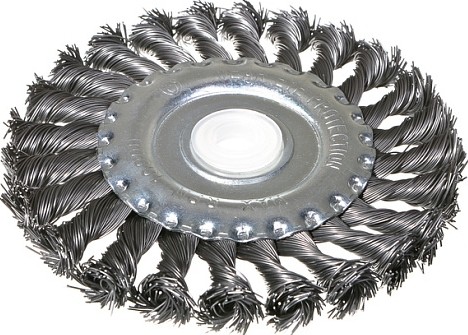 Щетка для УШМ Sturm 5 240 702 витая стальная проволока 5240702