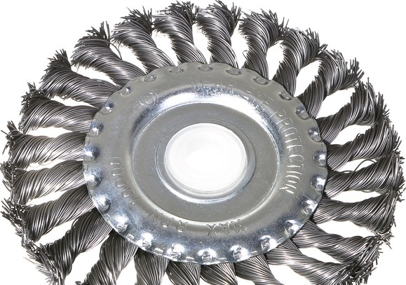 Щетка для УШМ Sturm 5 240 702 витая стальная проволока 5240702 - изображение 3