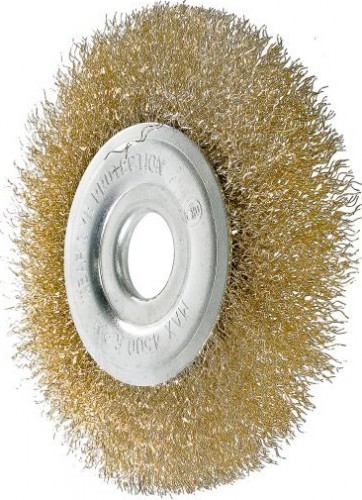 Щетка для УШМ Sturm 5 241 402 латунированная волнистая проволока 5241402 - изображение 2