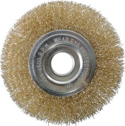 Щетка для УШМ Sturm 5 241 402 латунированная волнистая проволока 5241402