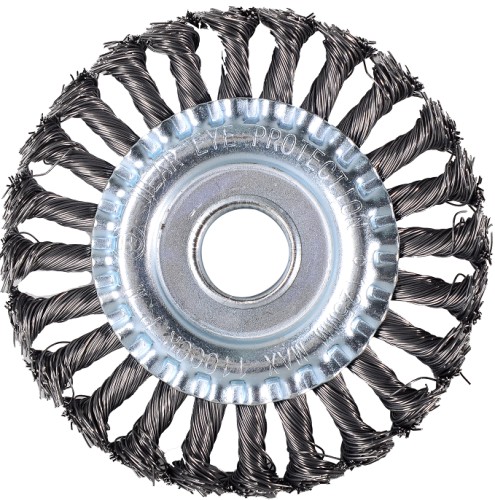Щетка для УШМ ВИХРЬ плоская, крученая, 125 мм 73/1/3/46