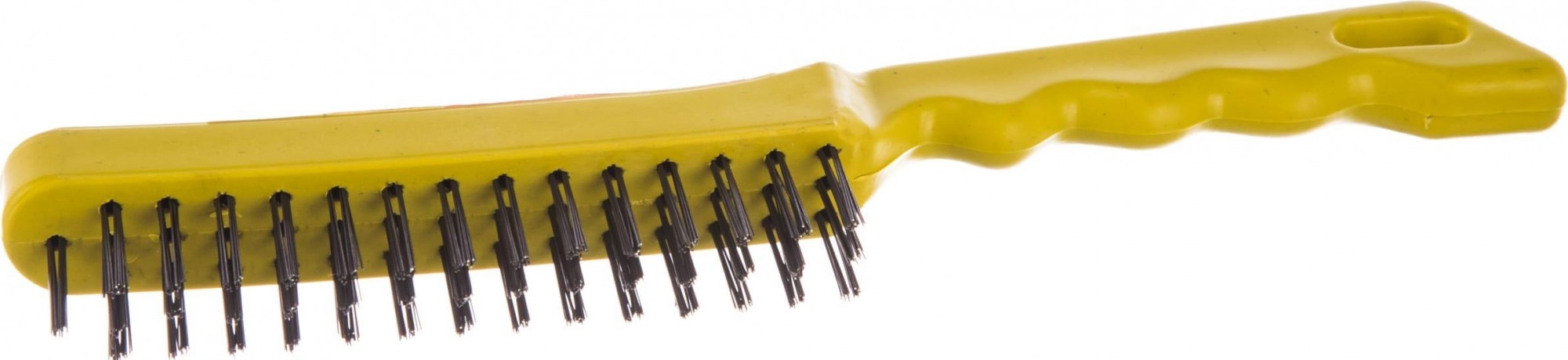 Щетка и скребок STAYER MASTER проволочная стальная с пластмассовой ручкой, 3 ряд 35015-3