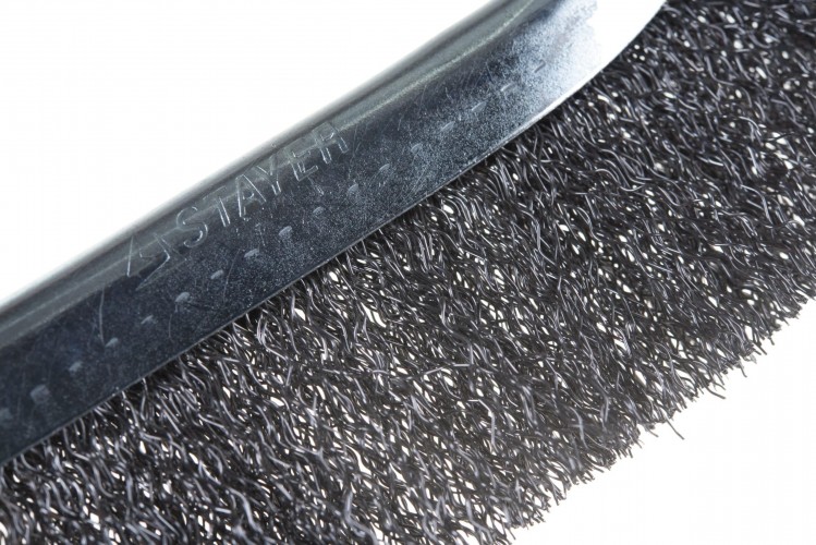 Щетка и скребок STAYER PROFESSIONAL ручная, однорядная, витая стальная проволока 0,3мм 3509 - изображение 4
