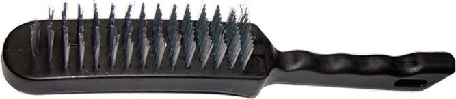 Щетка металлическая Sparta 6 6-рядная с пластмассовой ручкой// 748685