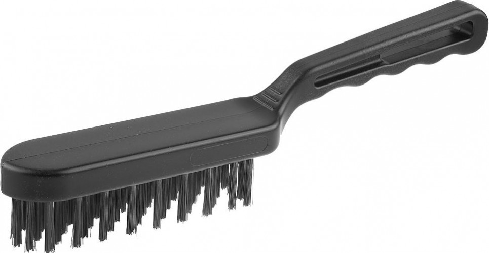 Щетка металлическая ЗУБР ЭКСПЕРТ проволочная стальная 5 рядов, пластмассовая ручка 35011-5_z01