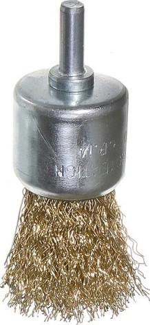 Щетка обдирочная для дрели Sturm 5 240 803 кистеобразная мягкая, латун.волн. 5240803