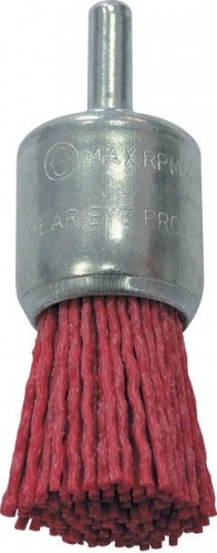 Щетка обдирочная для дрели ПРАКТИКА кистеобразная нейлоновая D-22 мм , хвост 6 мм 773-477 773-477