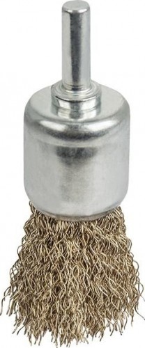 Щетка обдирочная для дрели ПРАКТИКА кистеобразная D-22 мм , хвост 6 мм 773-439 773-439