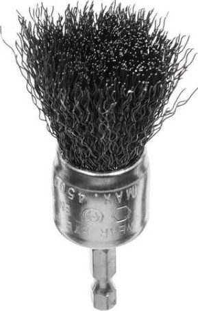 Щетка обдирочная для дрели MAKITA P-66927 кистевая (d25 мм, 1/4") - изображение 2