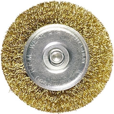 Щетка обдирочная для дрели MATRIX круглая 74442 D- 40 мм 74442