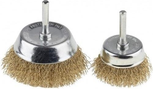 Щетка обдирочная для дрели ЗУБР ПРОФЕССИОНАЛ набор щеток чашечных витая проволока 0,3мм, 50/75м 3531-H2_z02