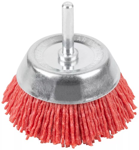 Щетка обдирочная для дрели Cutop Profi тип "Чашка" нейлон, 75 мм 82-543