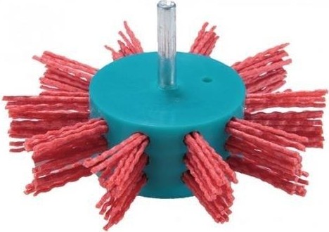 Щетка обдирочная для дрели MAKITA D-45749 "звезда" (d100 мм, g80, 6 мм)