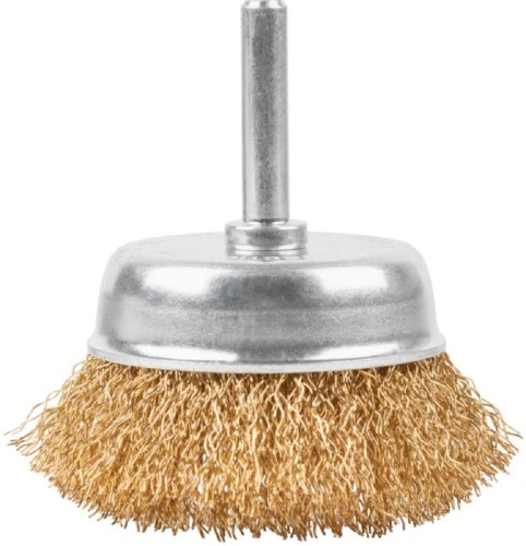 Щетка обдирочная для дрели Cutop Profi тип "Чашка" витая проволока 0,3 мм, 65 мм 82-534 - изображение 2