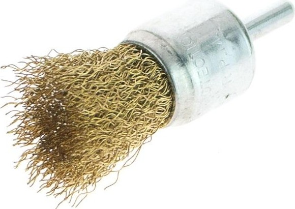Щетка обдирочная для дрели Sturm 5 240 802 кистеобразная мягкая, латун.волн. 5240802
