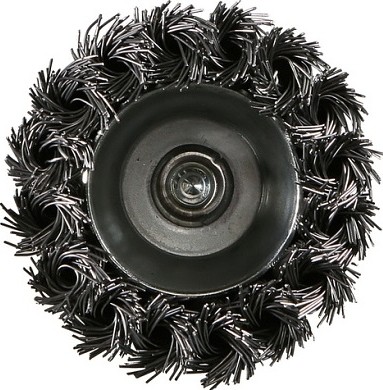 Щетка обдирочная для дрели Sturm 5 241 201 чашеобразная, витая стальн. 5241201 - изображение 4