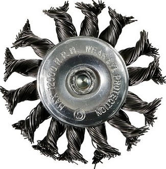 Щетка обдирочная для дрели Sturm 5 241 101 радиальная, витая стальн. 5241101