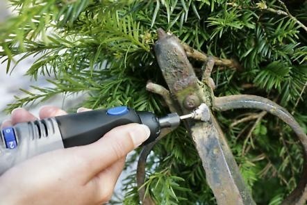 Щетка обдирочная для прямой шлифмашинки DREMEL 531 13 мм, чашеобразная 26150531JA - изображение 3