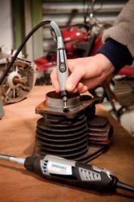 Щетка обдирочная для прямой шлифмашинки DREMEL 531 13 мм, чашеобразная 26150531JA - изображение 2