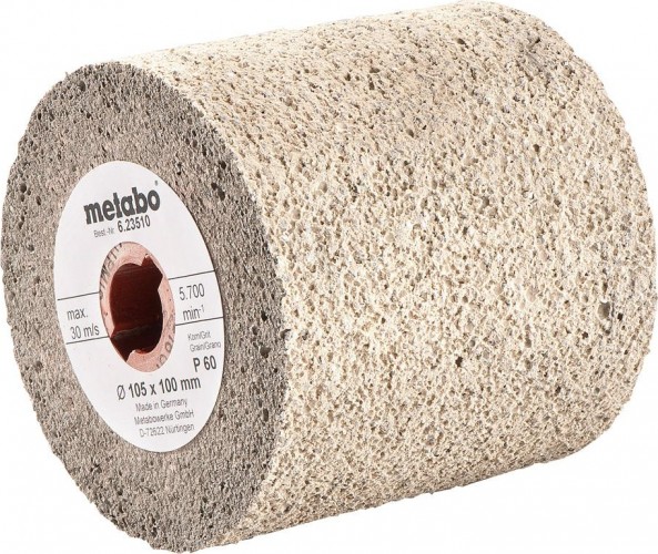 Щетка обдирочная для щеточной шлифмашинки METABO резиновая 100х100 P180 мм 623499000 623499000