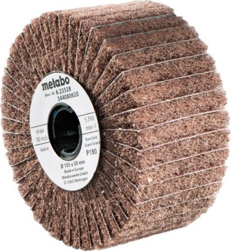 Щетка обдирочная для щеточной шлифмашинки METABO 105x50 мм P 60 флис 623526000
