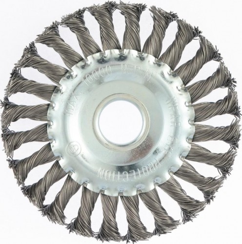 Щетка обдирочная для УШМ MATRIX круглая, D-125х22.2 мм 74632 74632