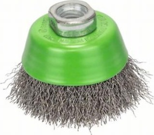 Щетка обдирочная для УШМ BOSCH чашеобразная INOX D-65 мм М14 2608622061