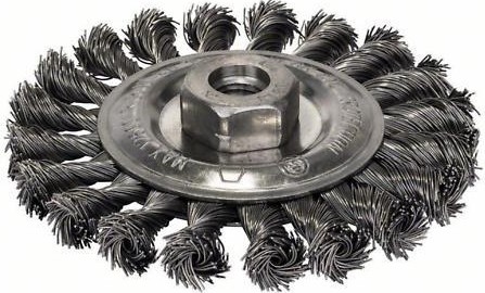 Щетка обдирочная для УШМ BOSCH круглая D-115 мм М14 2608622059