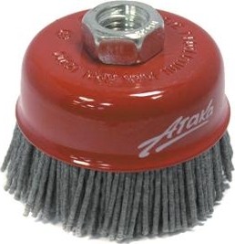 Щетка обдирочная для УШМ АТАКА чашеобразная 170 D- 75 мм М14 34728