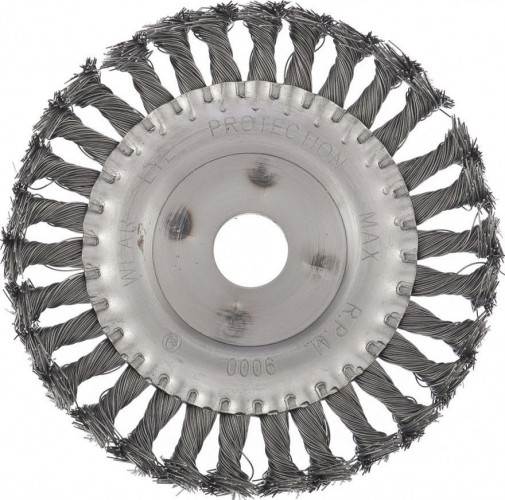 Щетка обдирочная для УШМ СИБРТЕХ круглая, D-150х22.2 мм 746347 746347