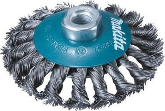 Щетка обдирочная для УШМ MAKITA конусная 115 мм D-39883 D-39883