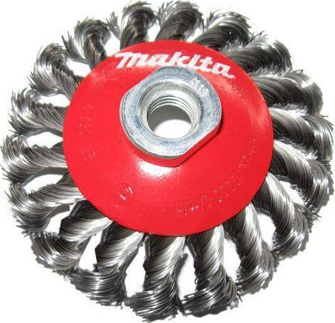 Щетка обдирочная для УШМ MAKITA конусная 100 мм P-04494 P-04494