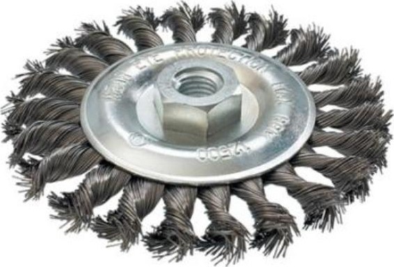 Щетка обдирочная для УШМ MAKITA круглая 125мм М14 D-29577 D-29577