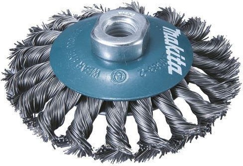 Щетка обдирочная для УШМ MAKITA конусная 100 мм D-39861 D-39861