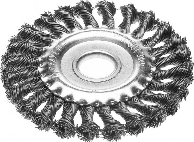 Щетка обдирочная для УШМ круглая  STAYER D-150 М14 35120-150 35120-150