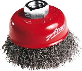 Щетка обдирочная для УШМ АТАКА чашеобразная 002 D-100 мм М14 21776
