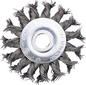 Щетка обдирочная для УШМ АТАКА круглая 135 D-150х22.2 мм 26589