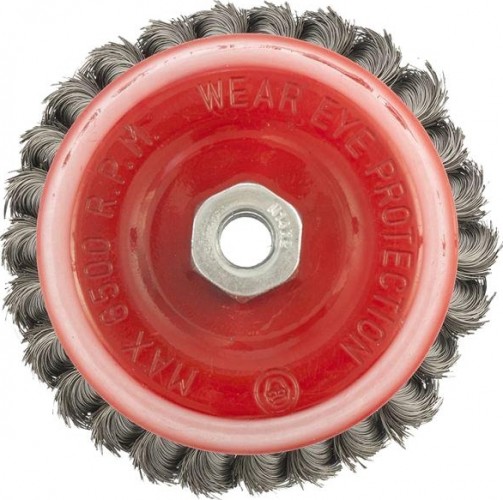 Щетка обдирочная для УШМ MATRIX чашка, D-125хМ14 74617 74617 - изображение 2