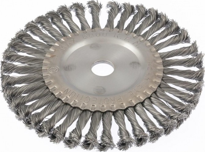 Щетка обдирочная для УШМ MATRIX круглая, D-200х22.2 мм 74638 74638 - изображение 2