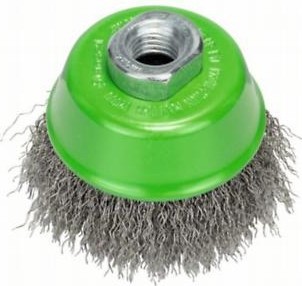 Щетка обдирочная для УШМ BOSCH чашеобразная INOX D-75 мм М14 2608622102