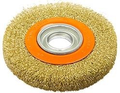 Щетка обдирочная для заточного станка Sturm 5 241 301 5 перех., латун. волнист. проволока 5241301 - изображение 3
